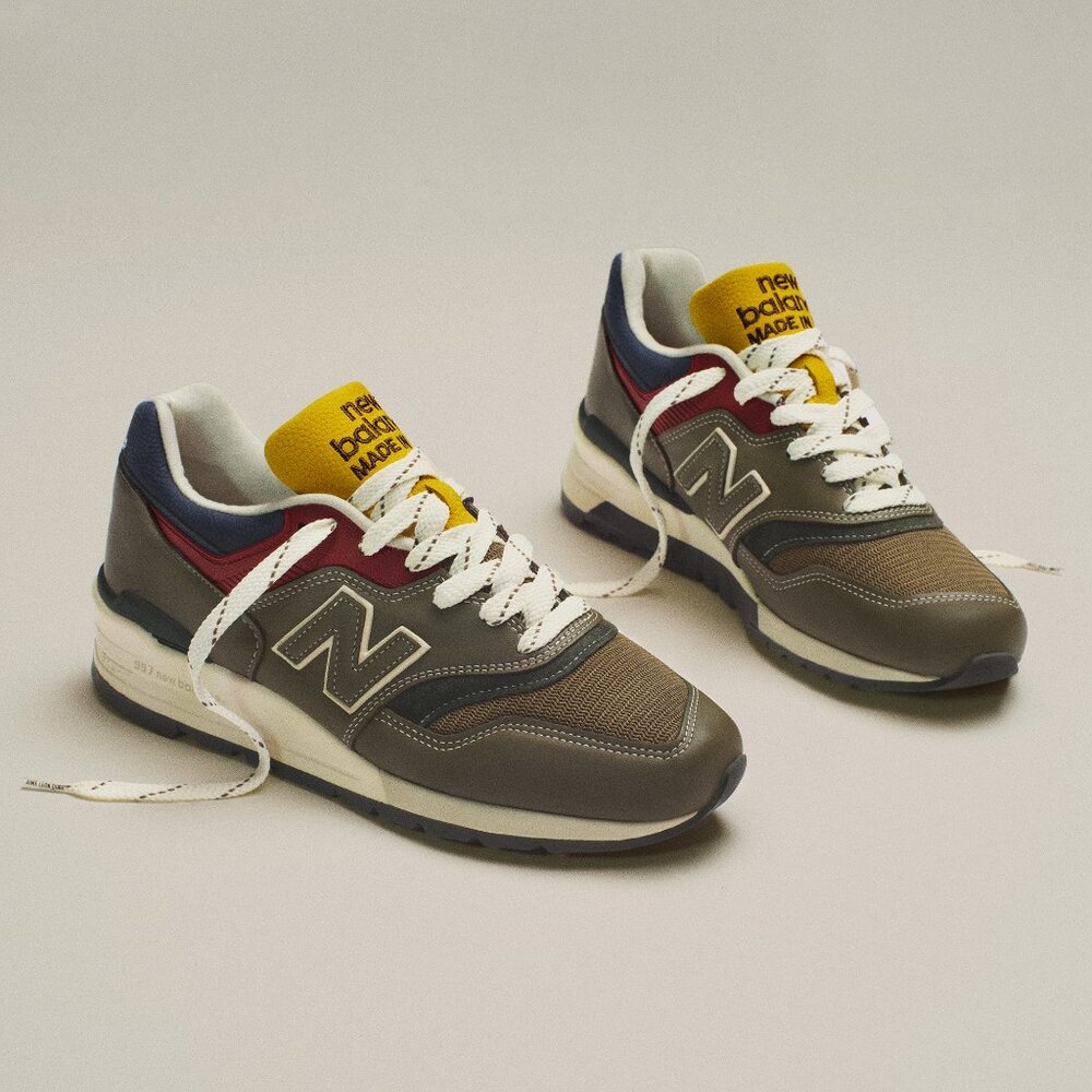 NIB New Balance 997 Aimé Leon Dore Made in USA Olive Men's Size US 10/UK 9.5